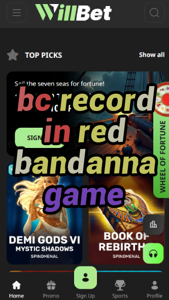 BC Record in Red Bandanna Game - Historic Stats-vz72fvrf.com