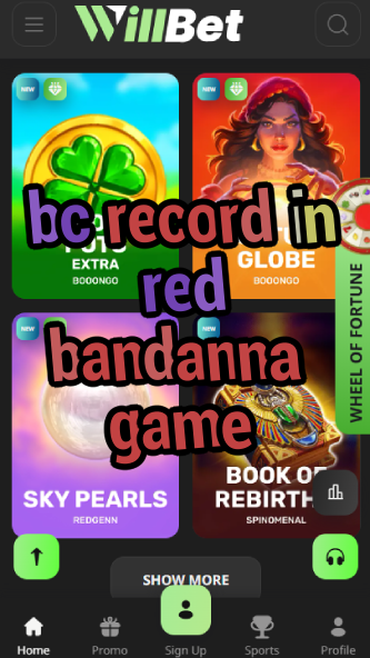 BC Record in Red Bandanna Game - Historic Stats-vz72fvrf.com